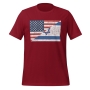 USA - Israel Flag Unisex T-Shirt - 3