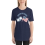 United We Stand (Crossed Flags) T-Shirt. Variety of Colors - 8