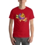 Shalom Dove T-Shirt - Stained Glass. Variety of Colors - 8