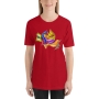Shalom Dove T-Shirt - Stained Glass. Variety of Colors - 9