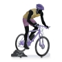 Vardool Purple Cyclist Freestanding Sculpture  - 1