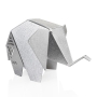 Wallaby Aluminum Origami Elephant Sculpture - 1