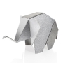 Wallaby Aluminum Origami Elephant Sculpture - 2