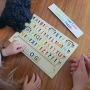 Upper and Lower Case Wooden Alphabet Puzzle - Colored  - 6