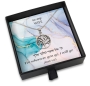 Sterling Silver Tree of Life Necklace With Inspirational Personalized Gift Box (Choice of Verses) - 1