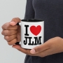 I Love JLM Mug with Color Inside - 6