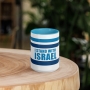 I Stand with Israel Mug with Color Inside - 17