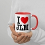 I Love JLM Mug with Color Inside - 3