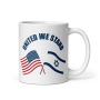 "United We Stand" America-Israel Coffee Mug - 1