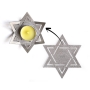 Star of David Shabbat Tea Light Holders - 2