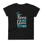Fierce Like Queen Esther Women's Purim T-Shirt - 5