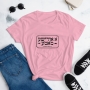 A Yiddishe Momme Block Print Women's T-Shirt - 5