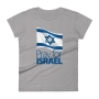Pray for Israel Women's Fashion Fit Israel T-Shirt - 3