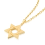 Yaniv Fine Jewelry 18K Gold Interlocking Star of David Pendant - Unisex - 3