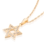 Yaniv Fine Jewelry 18K Gold Star of David Diamond Pendant Necklace - 7