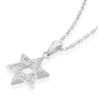 Yaniv Fine Jewelry 18K Gold Star of David Diamond Pendant Necklace - 5