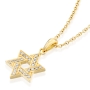 Yaniv Fine Jewelry 18K Gold Star of David Diamond Pendant Necklace - 2