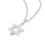 Yaniv Fine Jewelry 18K Gold Star of David Pendant with Diamond  - 5