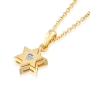 Yaniv Fine Jewelry 18K Gold Double Star of David Diamond Pendant - 2