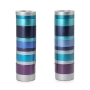 Yair Emanuel Aluminum Cylinder Ring Candlesticks - 2