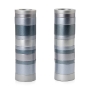 Yair Emanuel Aluminum Cylinder Ring Candlesticks - 8