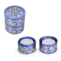 Yair Emanuel Aluminum Travel Shabbat Candleholders with Metal Cut-Out (Choice of Colors) - 5