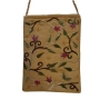  Yair Emanuel Embroidered Bag - Flowers - Gold - 1