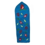  Yair Emanuel Embroidered Bookmark - Pomegranates (Blue) - 1