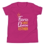 Fierce Like Queen Esther Youth T-Shirt - 6