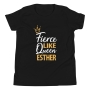 Fierce Like Queen Esther Youth T-Shirt - 7