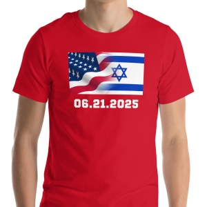 06.21.2025 USA & Israel Flag Unisex T-Shirt