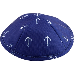 Funky Fancy Anchors Kippah