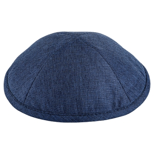 Blue Denim-Style Kippah