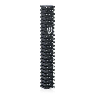 Square Mezuzah Case With Polka Dot Design by Akilov Design