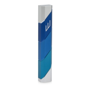 Modern Mezuzah Case With Stylish Wave Design by Akilov Design