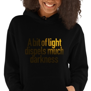 A Bit of Light Unisex Hanukkah Hoodie