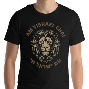 Am Yisrael Chai Lion T-Shirt - Unisex