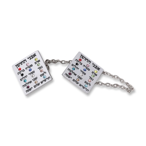 Nickel Choshen Tallit Clips
