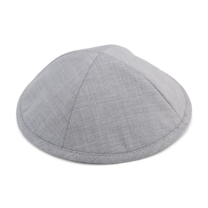 Light Gray Gabardine Kippah 