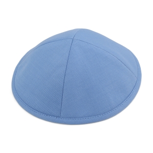 Sky Blue Gabardine Kippah 