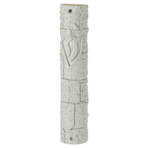Stone-Colored Kotel (Western Wall) Outdoor Mezuzah Case