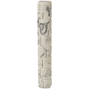 White Marble Kotel (Western Wall) Mezuzah Case