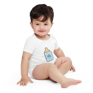 100% Kosher Short Sleeve Baby Onesie