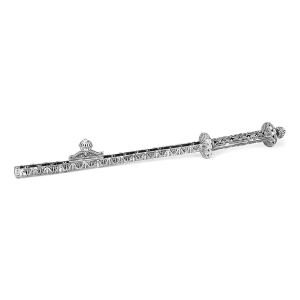 Traditional Yemenite Art Handcrafted Sterling Silver Refined Candle Lighter With Filigree Design