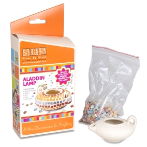 Do-It-Yourself Mosaic Kit - Aladdin Lamp
