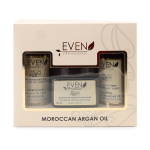 Even Moroccan Argan Oil Moisturizing Beauty Set for Dry/Damaged Hair