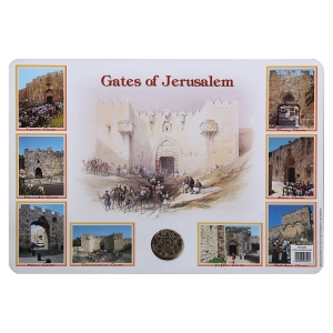  Jerusalem, Damascus Gate Placemat
