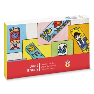 Joel Itman Set of 8 Jewish Art Holiday & Greetings Cards