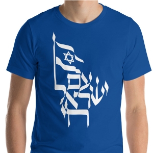 Israel T-Shirt - Am Yisrael Chai - Variety of Colors