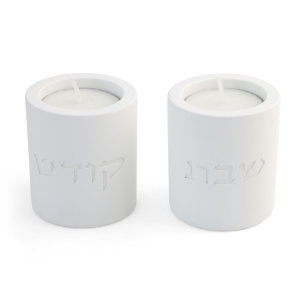 Round Modern Candlesticks Holders with Color Options